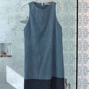 Alice + Olivia Denim Mini Dress